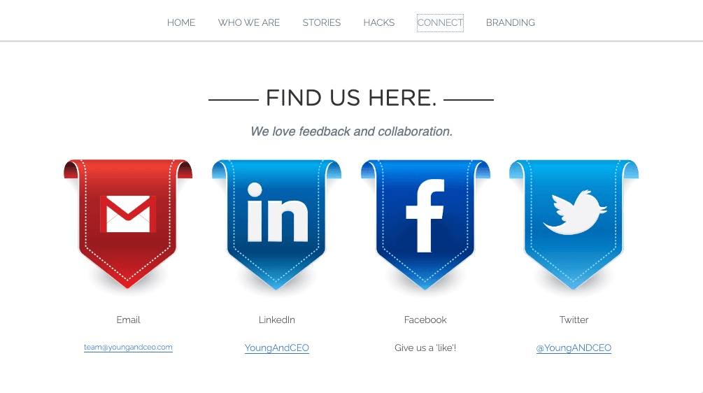 null Young & CEO Website